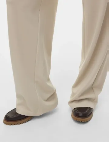 Pantaloni Vero Moda, crem