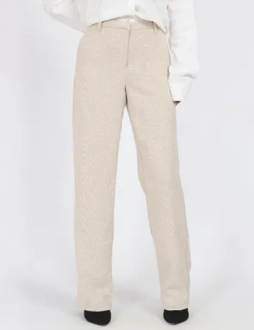 Pantaloni Vero Moda, crem