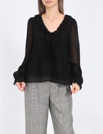 Bluza Vero Moda, negru Negru