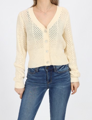 Cardigan Only, crem