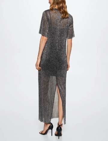 Rochie lunga Mango, gri