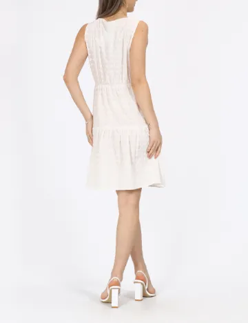 Rochie scurta Jacqueline de Yong, alb