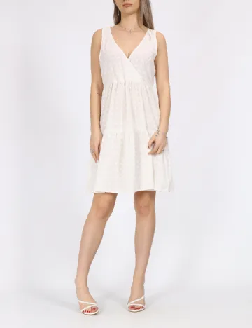 Rochie scurta Jacqueline de Yong, alb