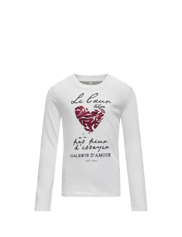 Bluza Kids Only, alb