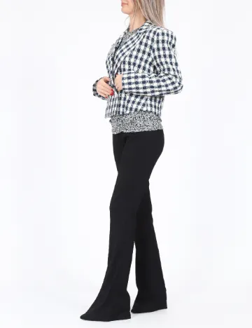 Sacou Only, albastru/alb