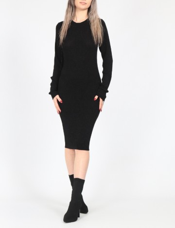 Rochie medie Vero Moda, negru