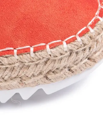 Espadrile BULL BOXER, corai Rosu