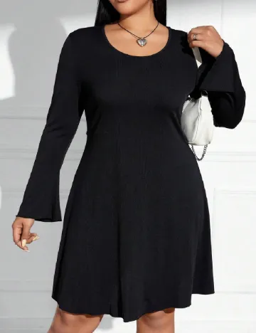 Rochie scurta SHEIN CURVE, negru