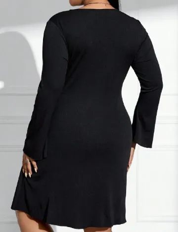 Rochie scurta SHEIN CURVE, negru