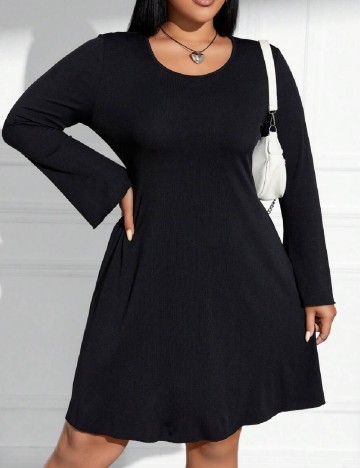 Rochie scurta SHEIN CURVE, negru