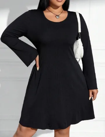 Rochie scurta SHEIN CURVE, negru
