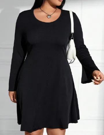 Rochie scurta SHEIN CURVE, negru