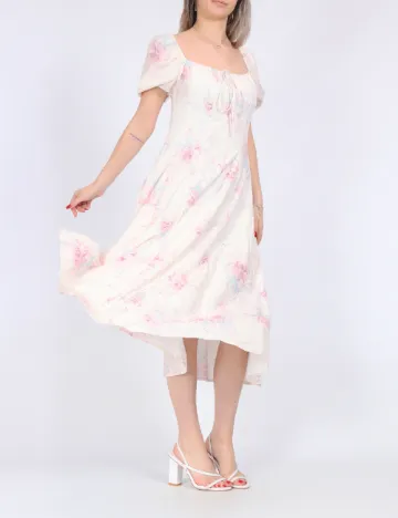 Rochie medie SHEIN, crem