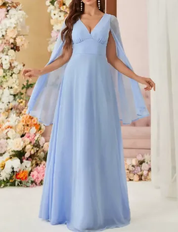 Rochie lunga SHEIN, albastru Albastru