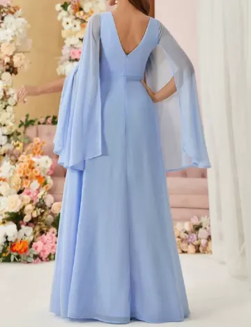 Rochie lunga SHEIN, albastru Albastru