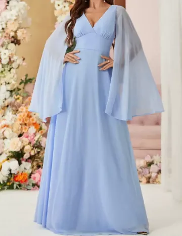 Rochie lunga SHEIN, albastru Albastru