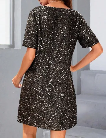 Rochie scurta SHEIN, negru Negru