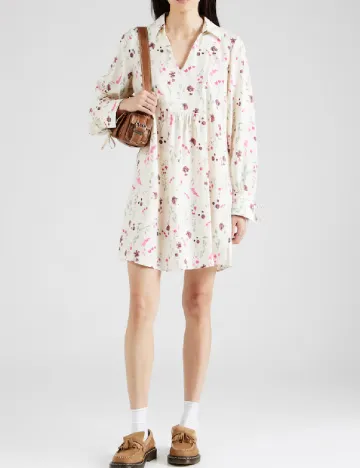 Rochie scurta Vero Moda, crem Crem