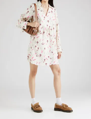 Rochie scurta Vero Moda, crem Crem
