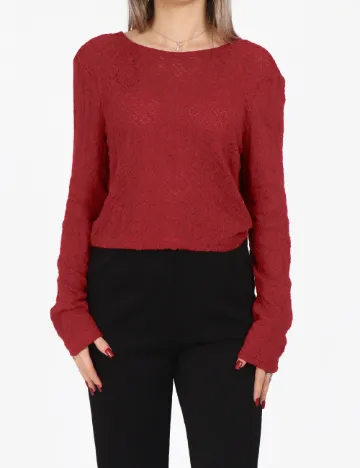 Bluza Pieces, rosu