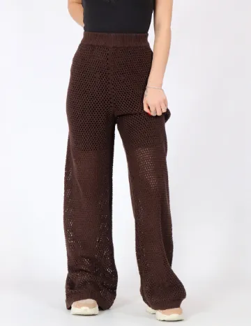 Pantaloni Noisy May, maro