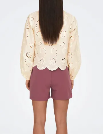 Bluza Jacqueline de Yong, crem Crem