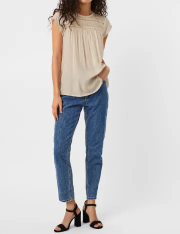 Bluza Vero Moda, bej