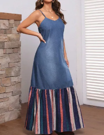 Rochie lunga SHEIN, albastru