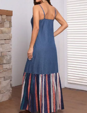Rochie lunga SHEIN, albastru