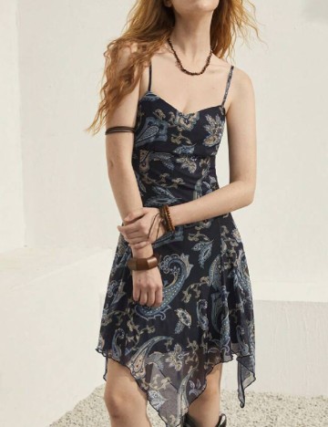 Rochie scurta SHEIN, bleumarin inchis
