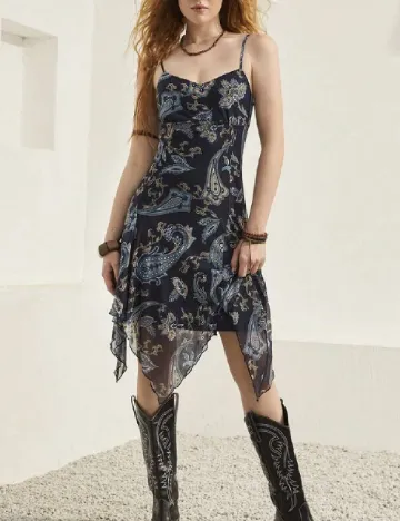 Rochie scurta SHEIN, bleumarin inchis