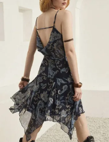 Rochie scurta SHEIN, bleumarin inchis