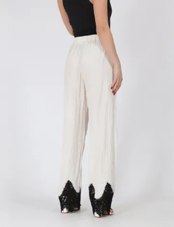 Pantaloni Vero Moda, ecru