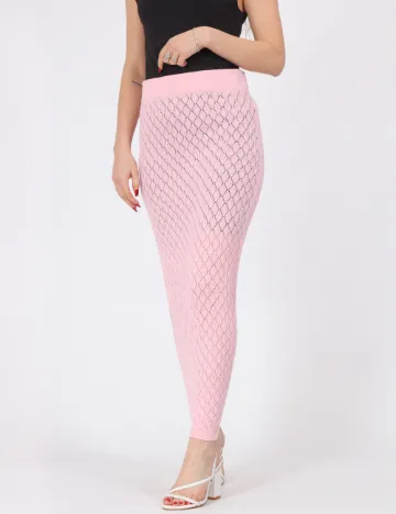 Fusta Vero Moda, roz Roz