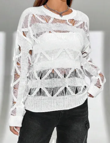 Bluza SHEIN, alb