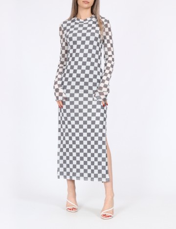 Rochie lunga Noisy May, gri