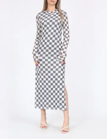 Rochie lunga Noisy May, gri