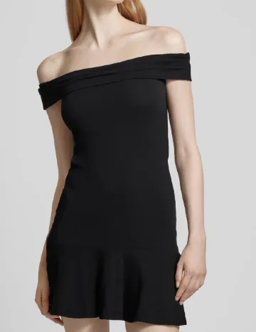 Rochie scurta Noisy May, negru Negru