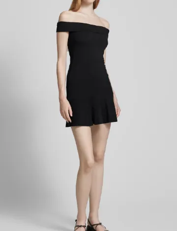 Rochie scurta Noisy May, negru Negru