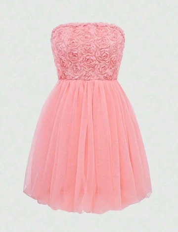 Rochie scurta SHEIN, roz