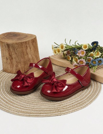 Pantofi Shein Kids, rosu