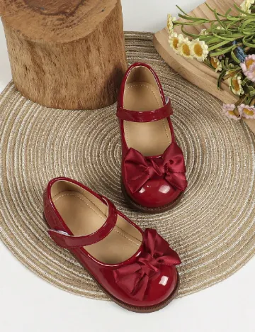 Pantofi Shein Kids, rosu