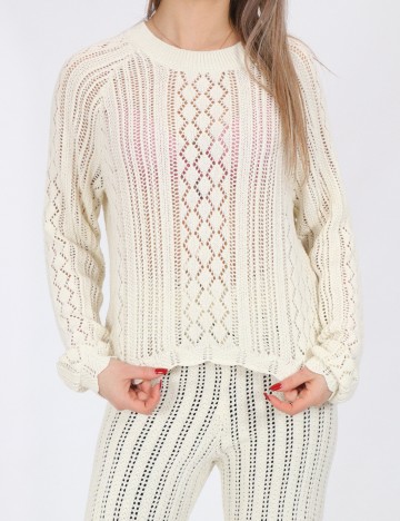 Bluza Noisy May, crem