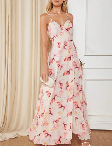Rochie lunga SHEIN, floral print Floral print
