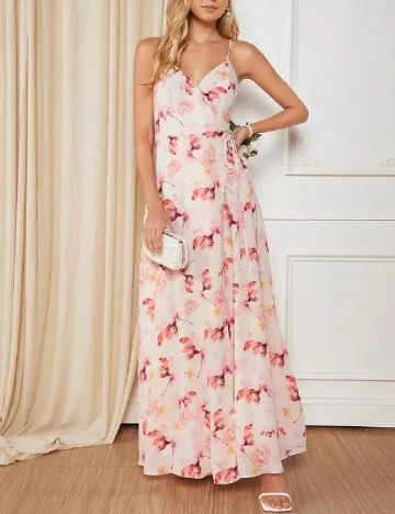 Rochie lunga SHEIN, floral print Floral print