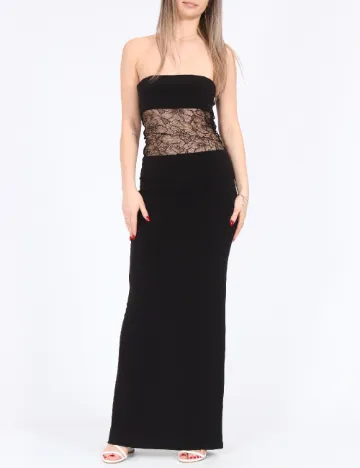 Rochie lunga Noisy May, negru