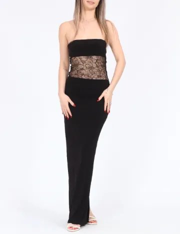 Rochie lunga Noisy May, negru