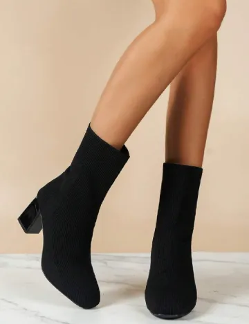 Botine SHEIN, negru