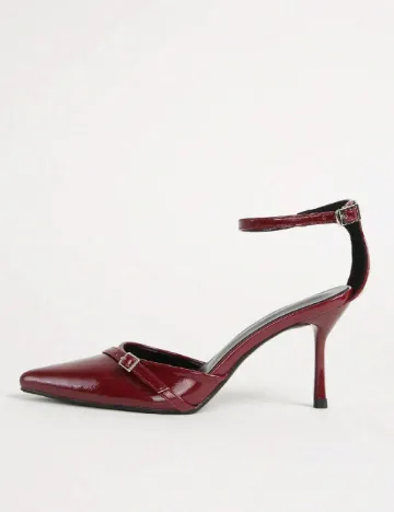 Pantofi SHEIN, visiniu