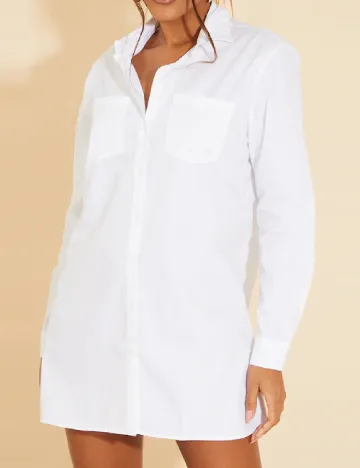 Rochie scurta PRETTYLITTLETHING, alb
